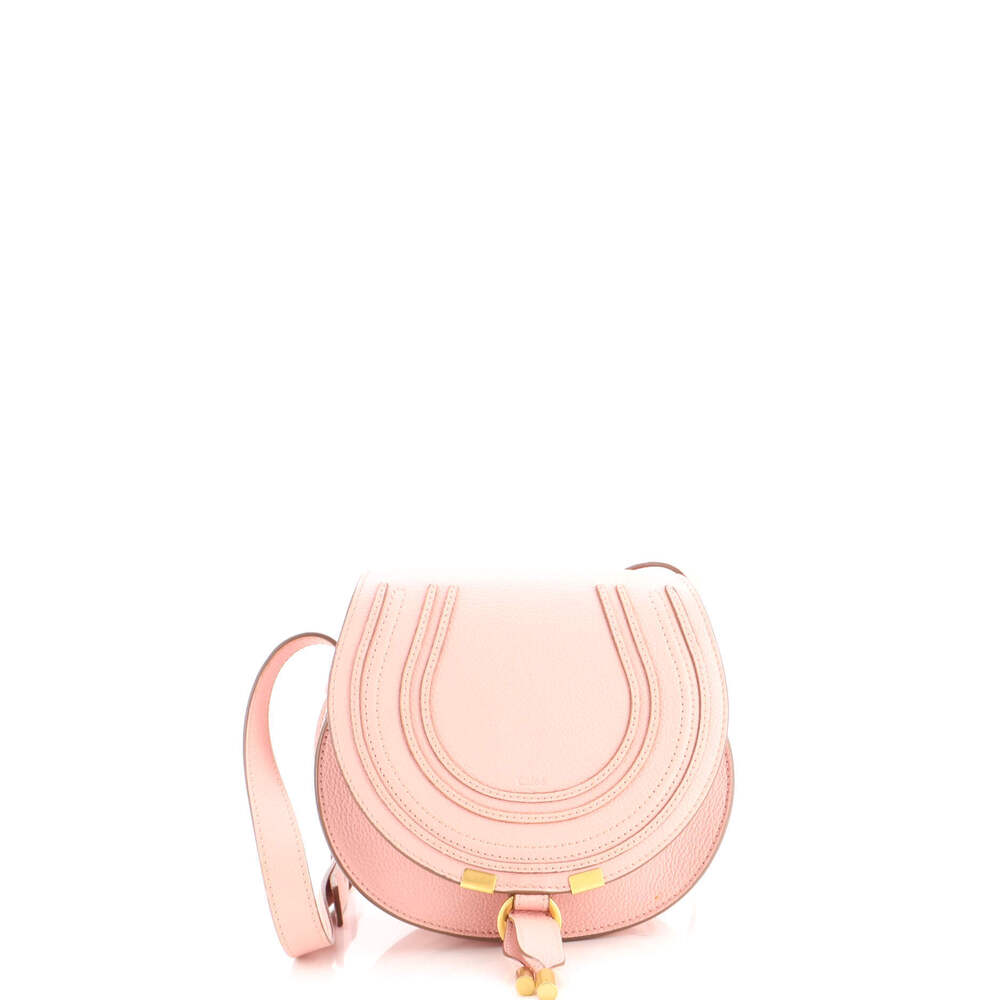 Chloe Mini Marcie Crossbody Bag Leather